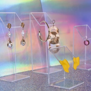 Acrylic earring stand, acrylic jewelry display, acrylic earrings displays   DS1332