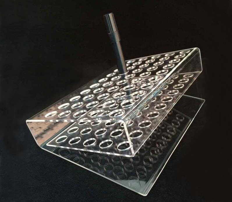 Acrylic Pen Holder makeup Brush Cosmetic Organizer Pencil