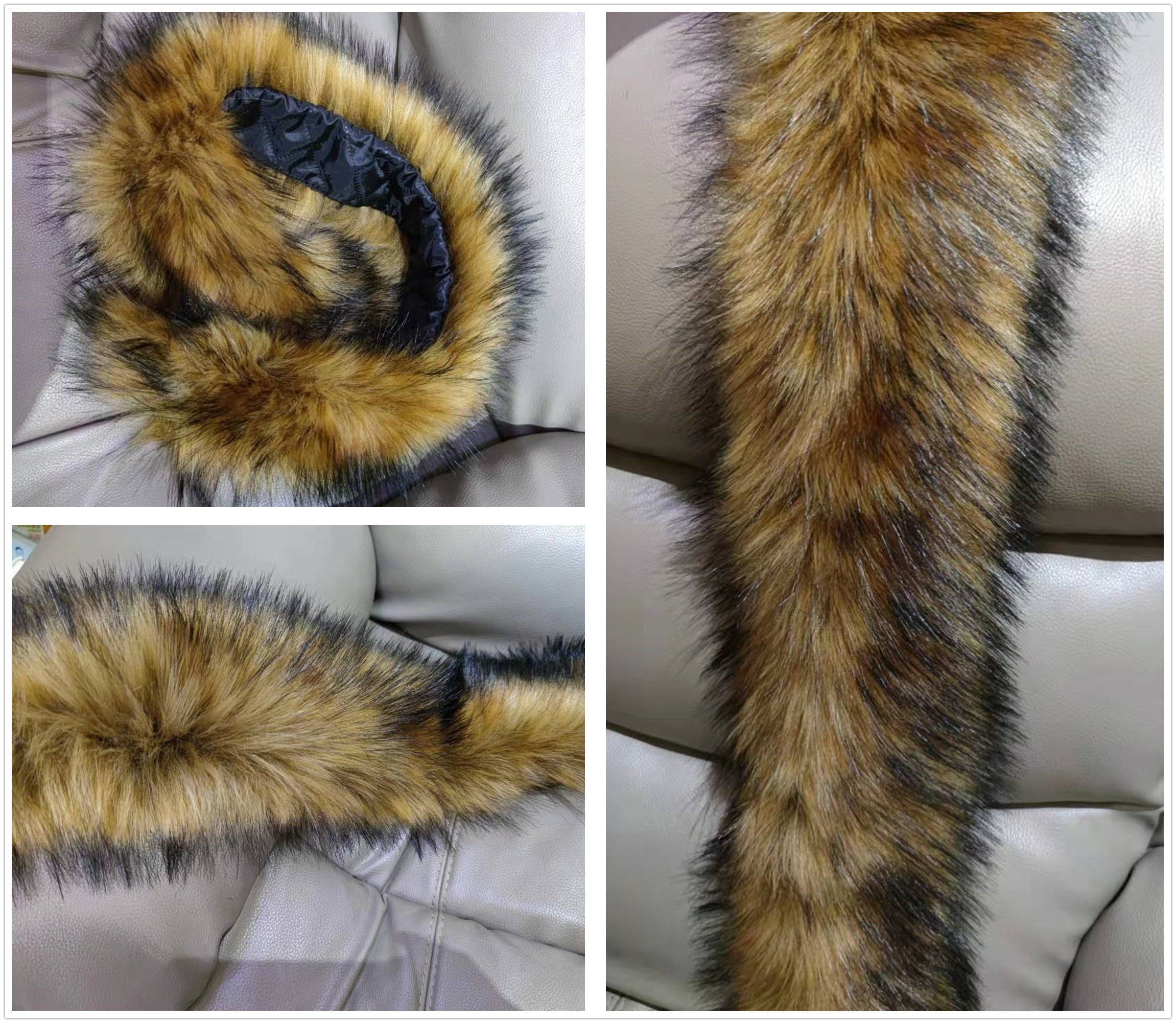 CanB Châle En Fausse Fourrure Des Années 1920 Pour Femme - Pour Mariage - Boléro En Fausse Fourrure De Vison, Noir/blanc