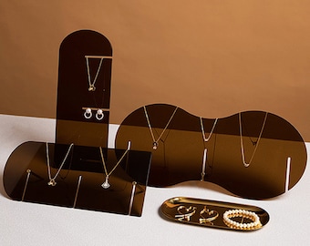 Acrylic jewelry display, necklace display, acrylic jewelry diplays   DS1410
