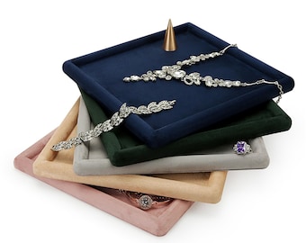 Fluwelen sieraden dienblad, lade Organizer, sieraden display, sieraden organizer trays, armband display DS1230