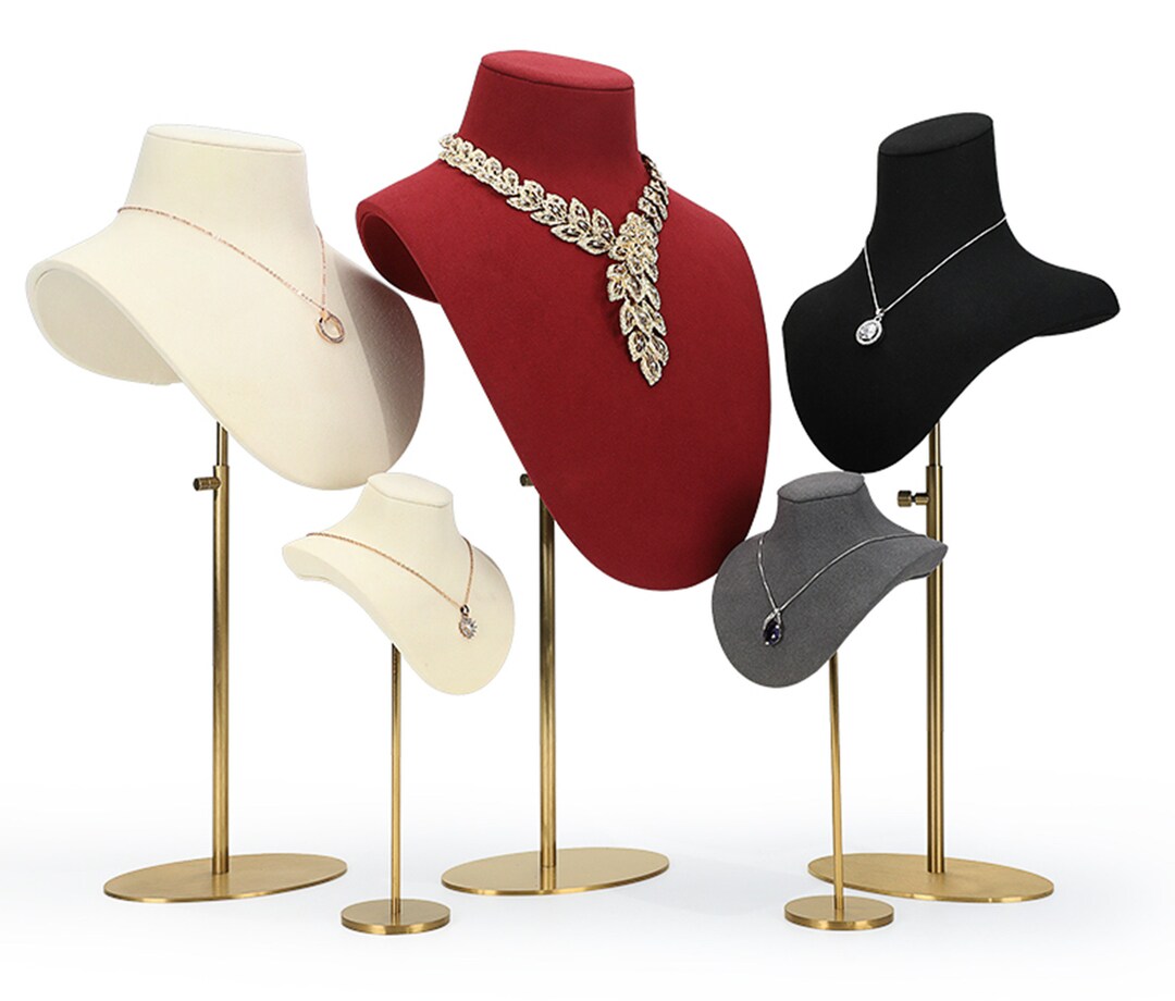 Necklace Bust, Necklace Holder, Mannequin Display, Jewelry Display