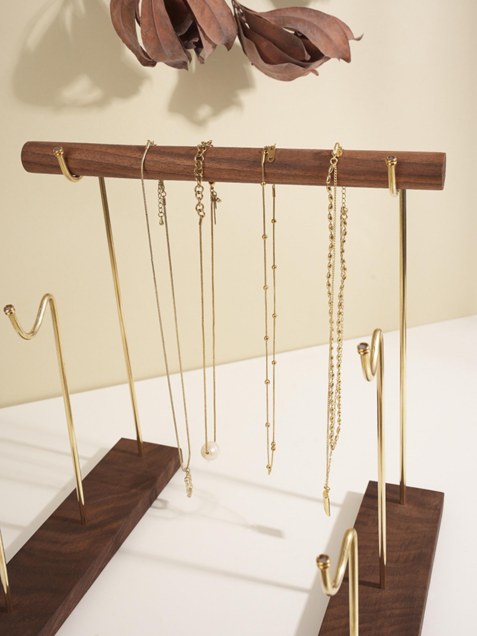 Walnut Wood Display, T-BAR Watch/bracelet Display, Jewelry Display ...