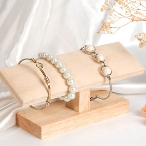 Velvet Bracelet Display, T-BAR Bracelet Display, Bracelet Holder,Jewelry Photography Tool    DS1725