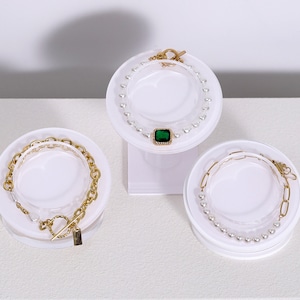 Acrylic bracelet display, bracelet organizer stand, bracelet holder  DS1712