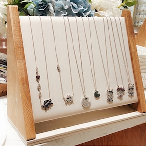 Wood Necklace Stand, Pendant Stand, Necklace Holder    DS1197