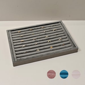 Samt Ringständer, Ringhalter, Ringhalter, Ringständer, Schmuckständer für Ohrringe, Schmuckhalter DS2261