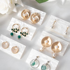 10 Pcs of Acrylic Earring Card, Earring Display Card,Earring Cards,Earring Holder  DS1206