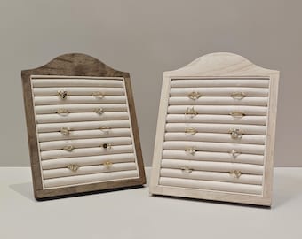 Wood Ring Display Tray, Wood Jewelry Organizer   DS2496