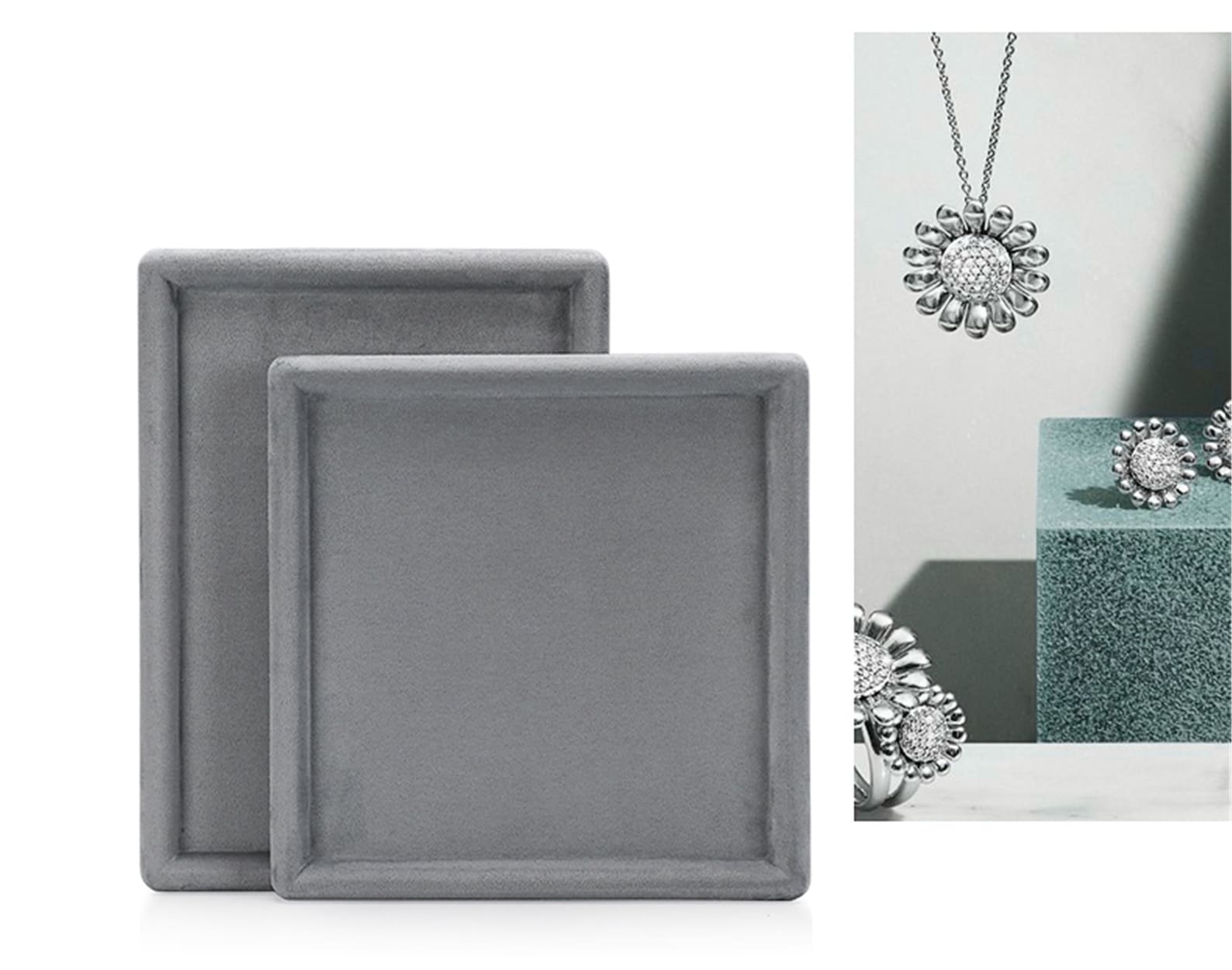 Velvet Jewelry Tray Drawer Organizer Jewelry Display | Etsy