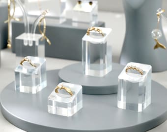 Acryl Ring Display, Acryl Schmuck Display, Ring Ständer Halter DS1932