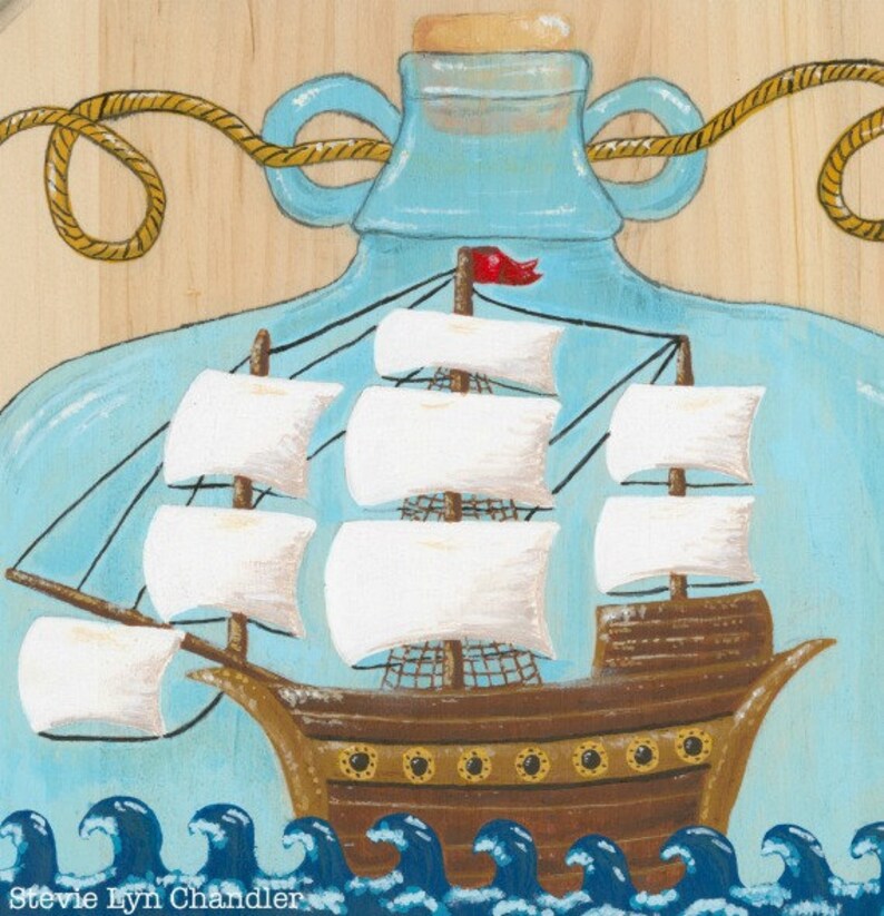 Batten Down the Hatches Giclee Art Print 11x14 Etsy