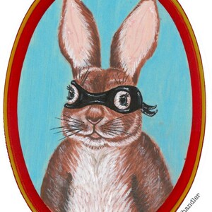 Hare giclee art print 11x14