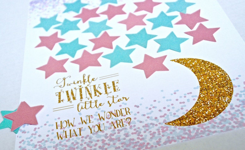 Gender Reveal Party Gender Reveal Gender Reveal Games Gender Reveal Decorations Baby Shower Guestbook Baby Shower Guest Sign In