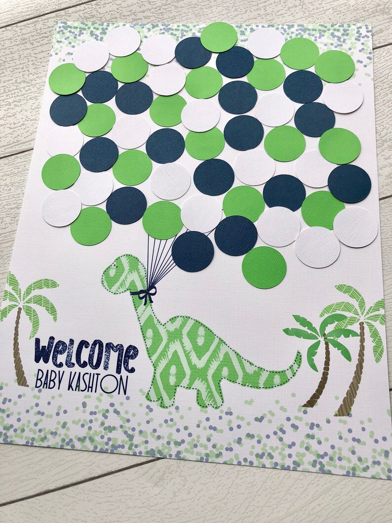 Dinosaur Baby Shower Decorations Dinosaur Baby Shower Guest Etsy