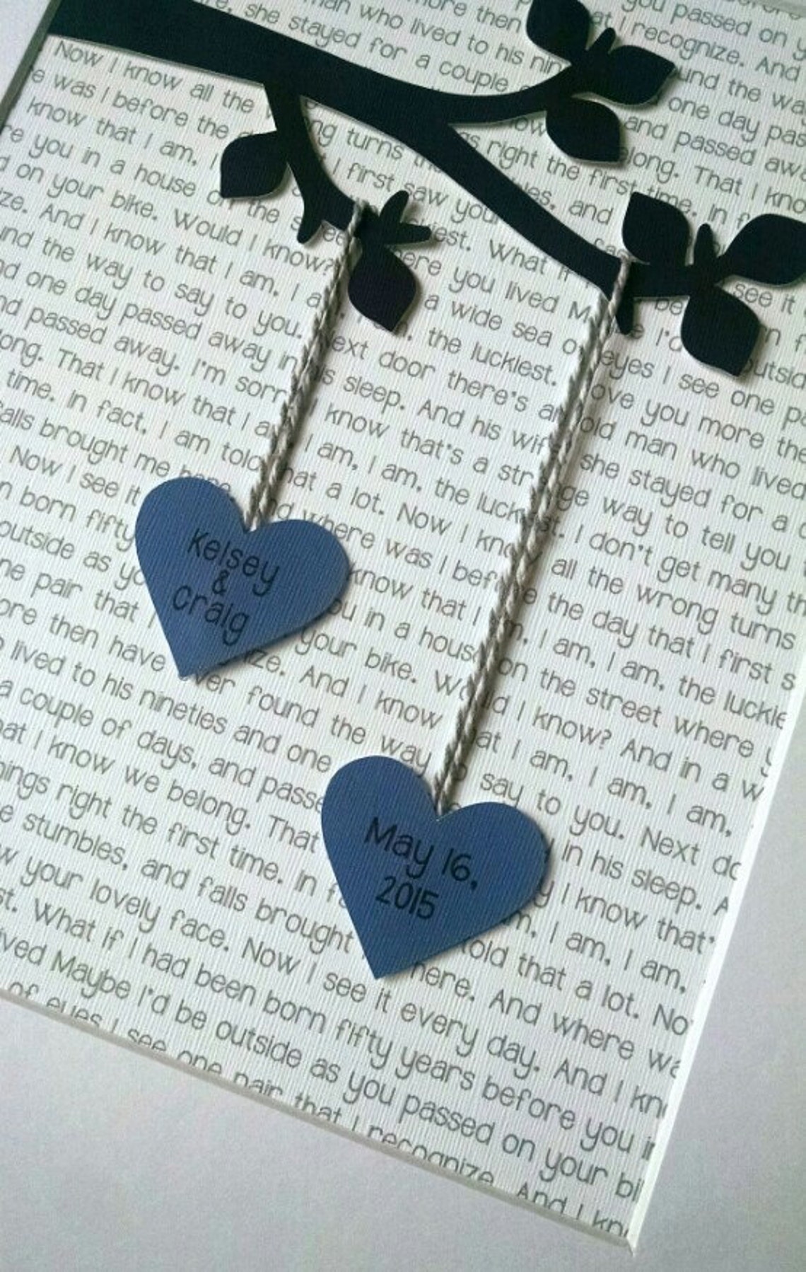 Unique Wedding Gift Personalized Wedding Gift Engagement Etsy