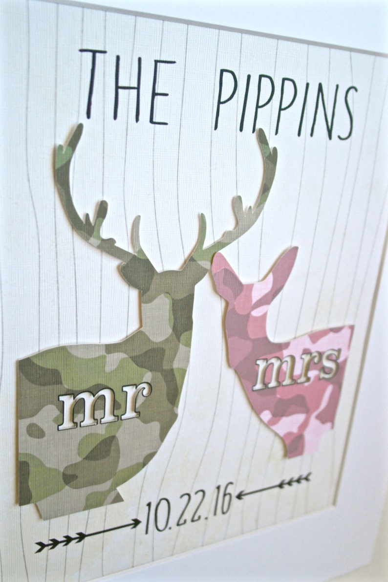 Unique Wedding Gift Country Wedding Gift Gift for Hunting Etsy