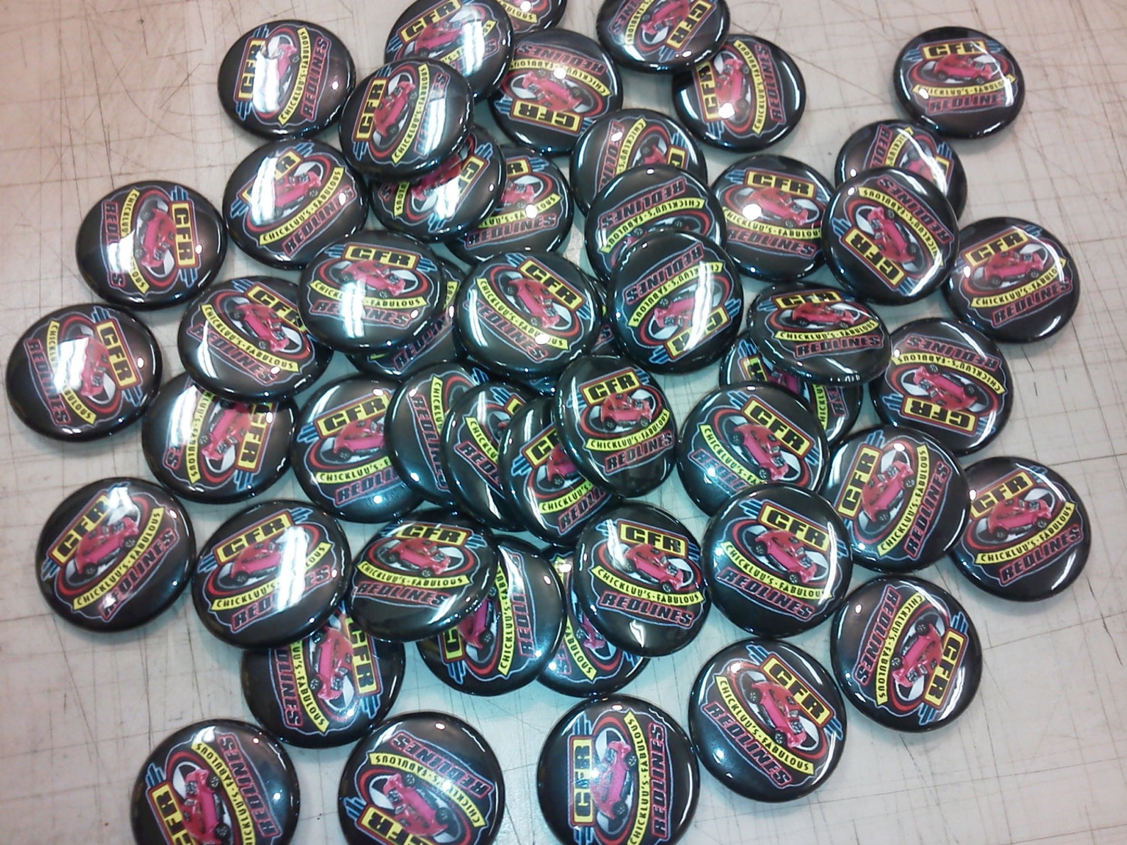 100 Full Color Custom 1 Pin back Buttons Badges Logo Etsy