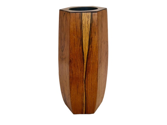 Reg Design Rosewood Vase Denmark Etsy