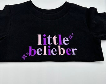 Little Belieber Toddler T-Shirt, Pop Music Fan Tee
