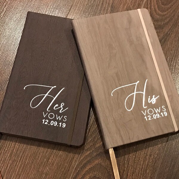 Wedding Vow Book Etsy Canada