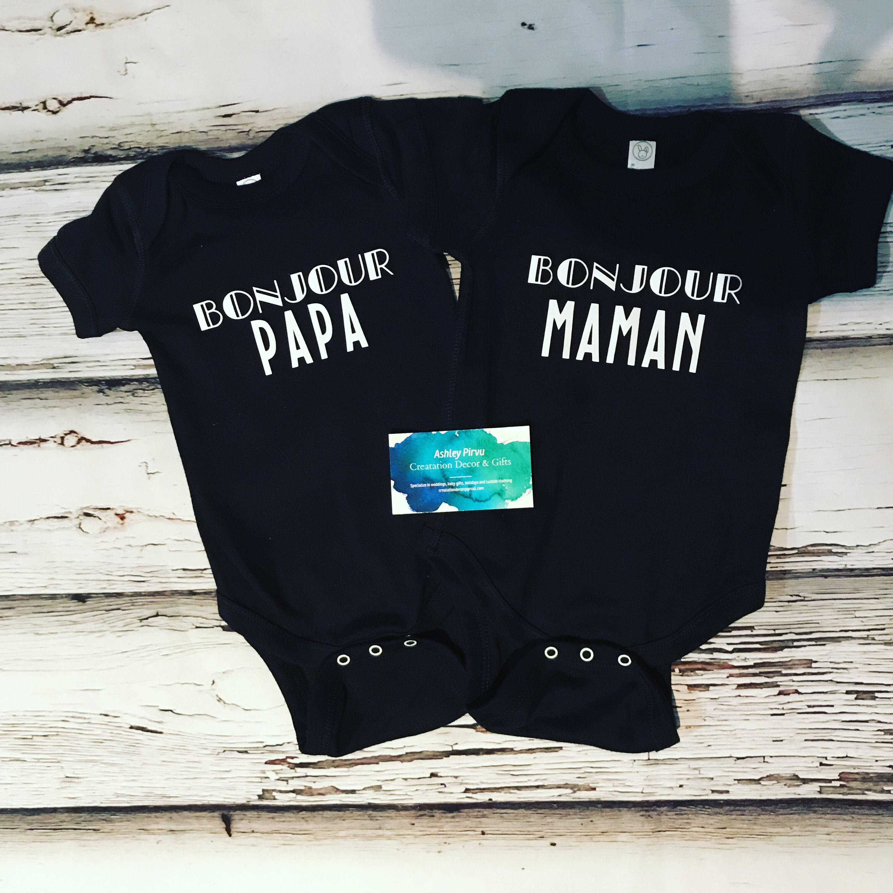 Matching Bonjour Maman And Bonjour Papa Baby Bodysuits Baby Etsy Matching Bonjour Maman And Bonjour Papa Baby Bodysuits Baby Etsy