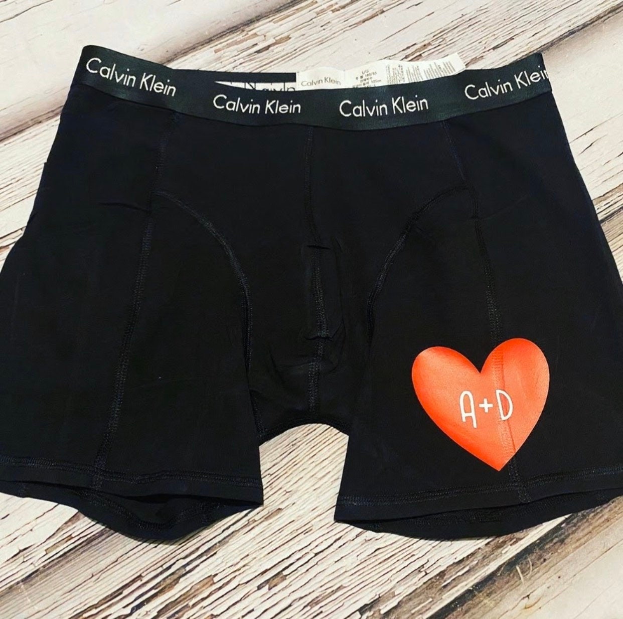 CK Black Mens Boxer Briefs Perfect for Valentines Day - Etsy