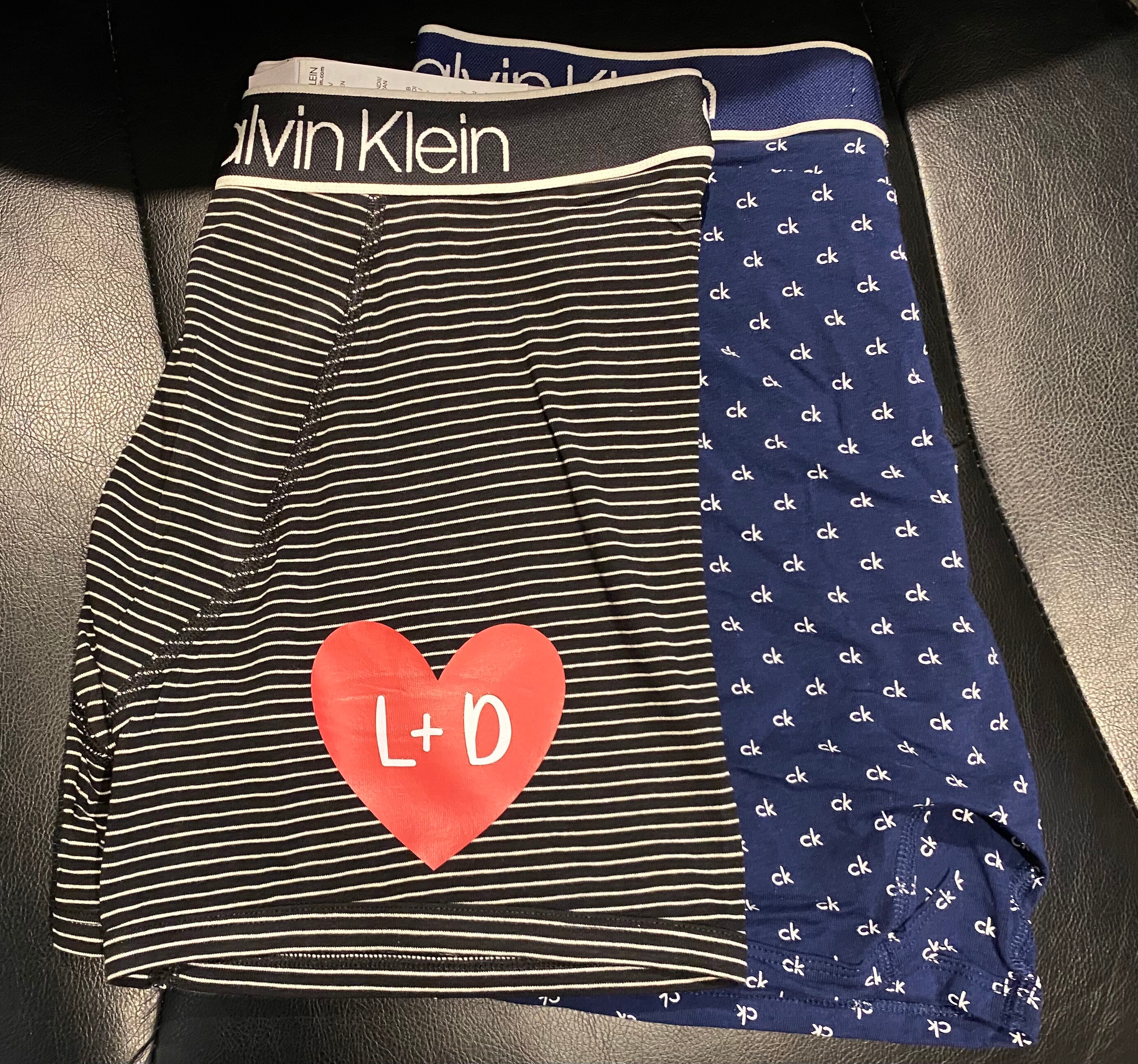 Calvin klein 2025 heart boxers