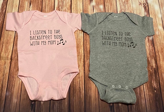 backstreet boys baby onesie