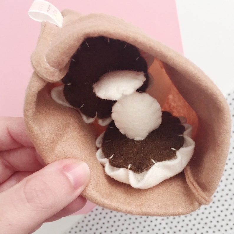 Play House Felt Food Vegetables Early Learning Felt Play Food Mushrooms Play Kitchen Montessori Learning