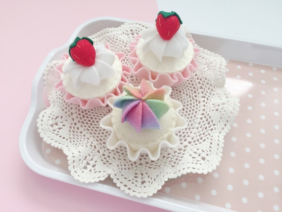 play food cupcakes