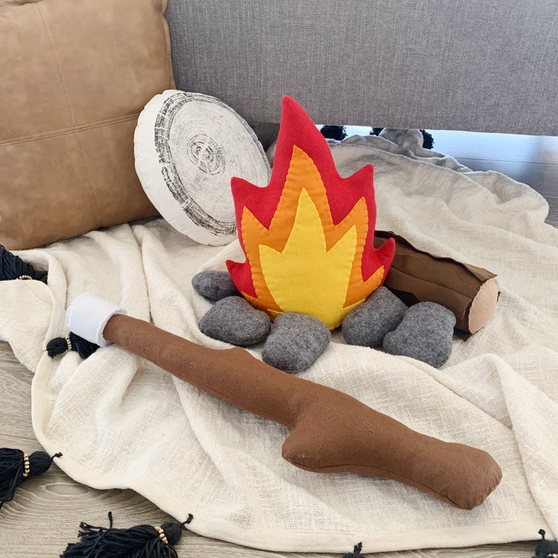 Felt Campfire Set, Pretend Play, Camping, Imaginative Play, Felt Food, Boys Birthday Girls Gift, Read Details, 1-5 Week Turnaround image 10