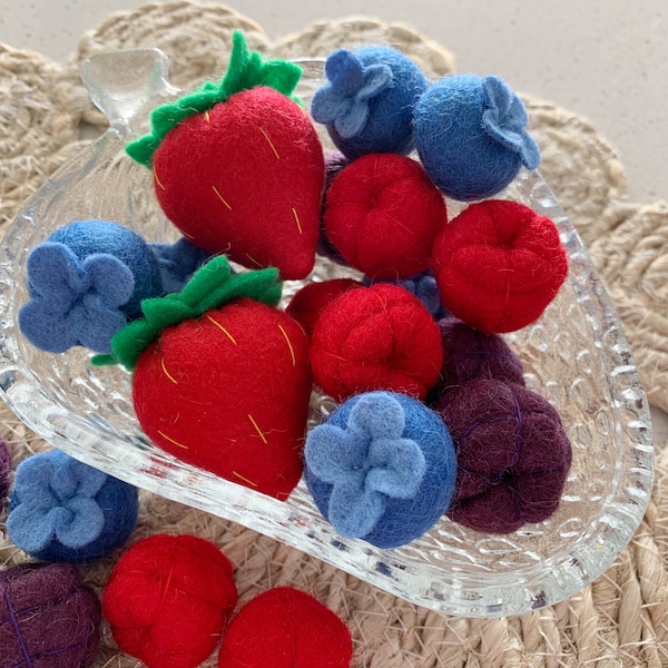 Felt Berries - Etsy