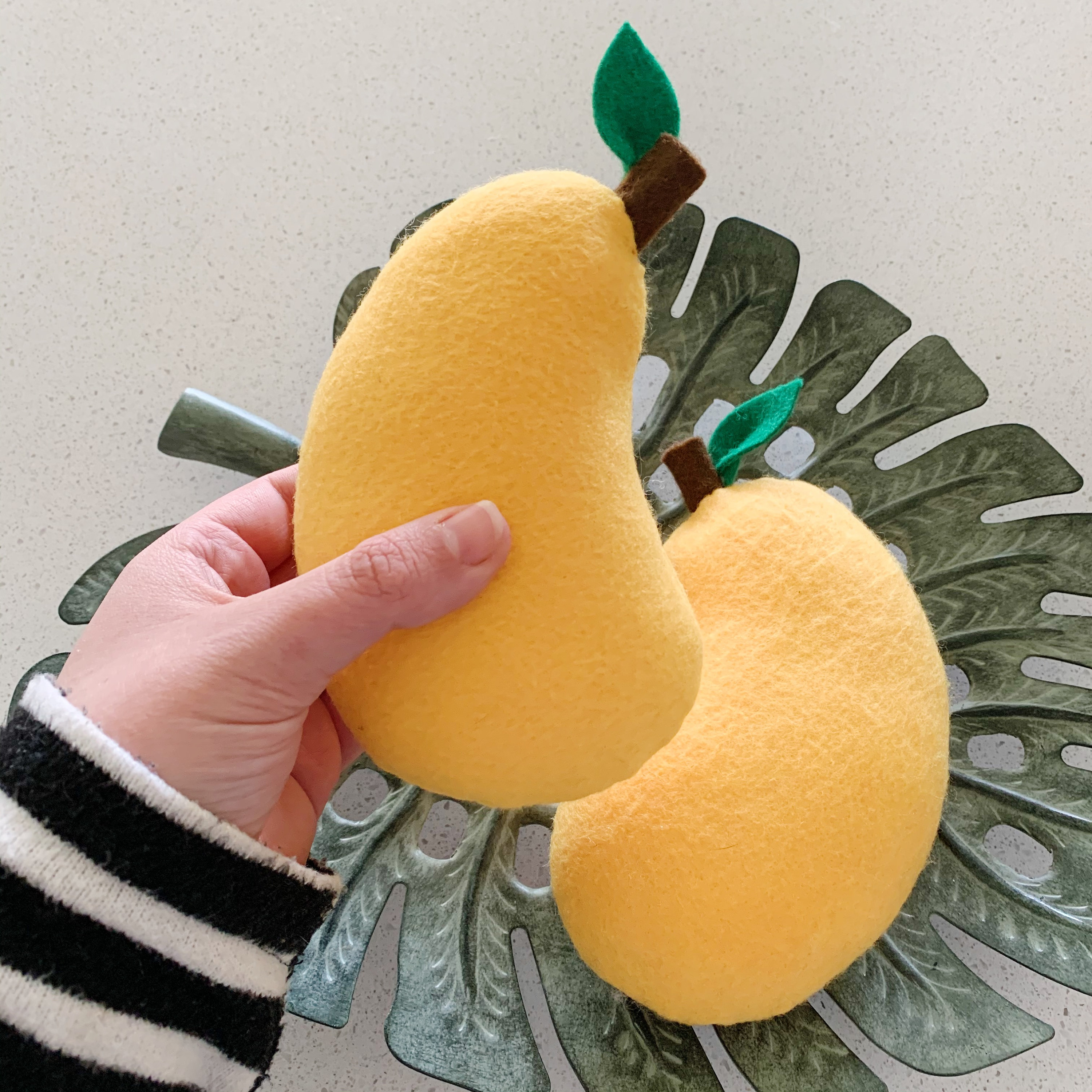 Felt Food Fruit Mango Play Food Play Kitchen Play House Etsy Ireland