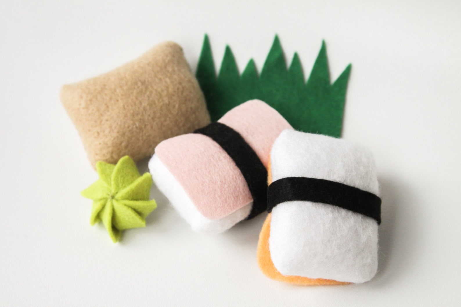 Pretend Play Felt Play Food Sushi Playset Sushi Roll Rice Etsy
