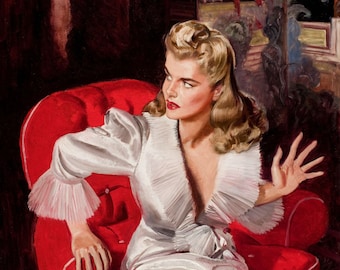 McClelland Barclay Pulp Art Home Decor Wall Decor Giclee Art Print Poster A4 A3 A2 Large Print BOGOFREE (see product page)