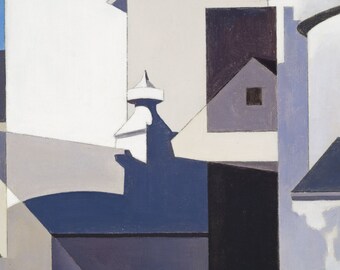 Conversation Piece by Charles Sheeler Home Decor Wall Decor Giclee Art Print Poster A4 A3 A2 Large Print BOGOFREE (see product page)