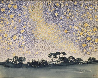 Landscape with Sky by Henri-Edmond Cross