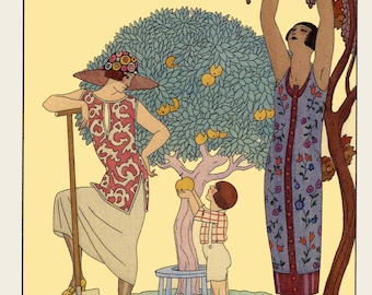 La Terre by George Barbier