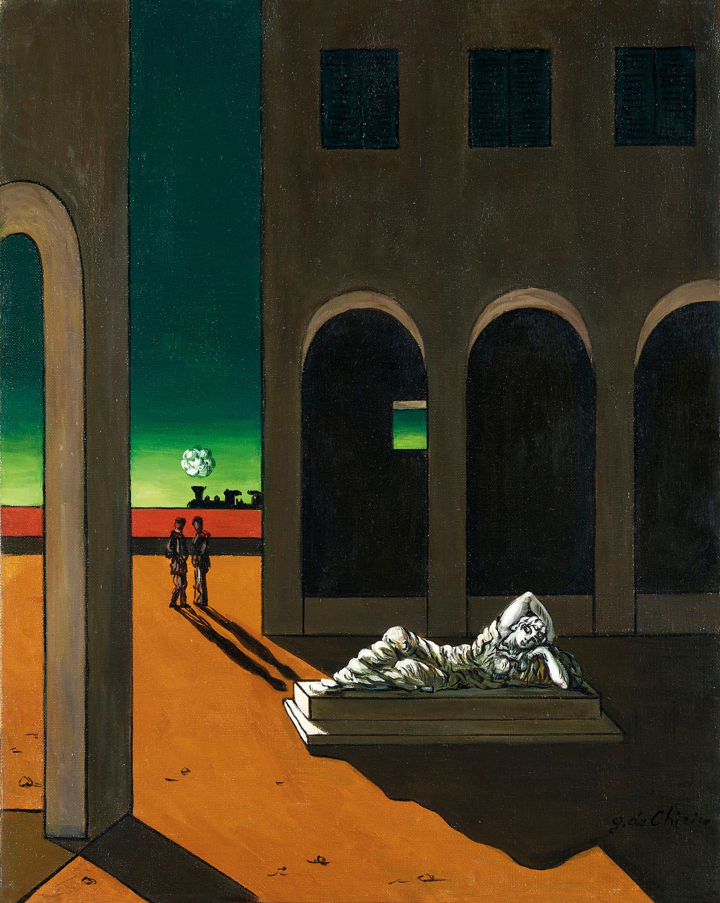 Giorgio De Chirico Poster, Canvas Painting Poster