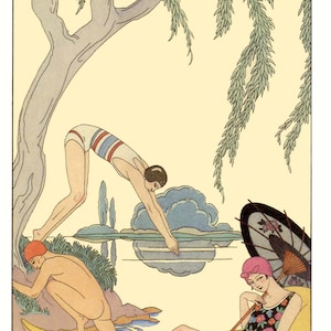 L'Eau (Water) by George Barbier