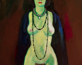 La Grand Zita by Kees van Dongen Home Decor Wall Decor Giclee Art Print Poster A4 A3 A2 Large Print FLAT RATE SHIPPING