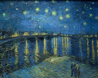 Starry Night Over the Rhone by Vincent Van Gogh