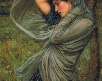 Boreas by John William Waterhouse