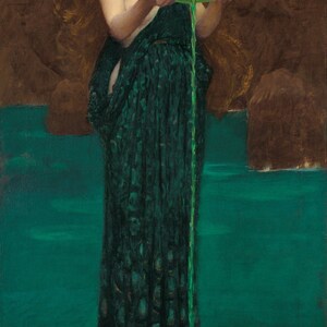 Lámina artística Circe Invidiosa de Waterhouse, decoración de pared para el hogar, BOGOF