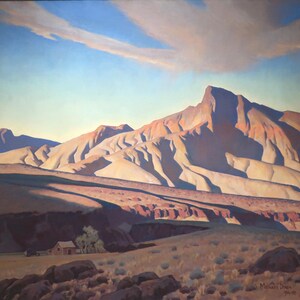 Maynard Dixon Desert Art Print, Home of the Desert Rat, Southwest Decor ...