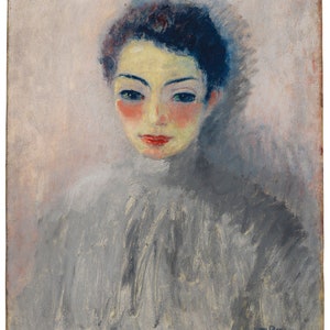 Portrait de femme by Kees van Dongen Home Decor Wall Decor Giclee Art Print Poster A4 A3 A2 Large Print BOGOFREE (see product page)