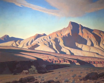 Home of the Desert Rat by Maynard Dixon Home Decor Wall Decor Giclee Art Print Poster A4 A3 A2 Large Print BOGOFREE (see product page)