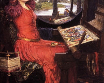 I am Half-Sick of Shadows, said the Lady of Shalott by John William Waterhouse