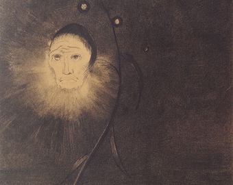 Swamp Flower by Odilon Redon Home Decor Wall Decor Giclee Art Print Poster A4 A3 A2 Large BOGOFREE (see product page)